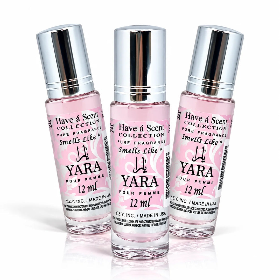 Yaara Roll on Perfume Oil For Women - 12 ml - 3 Pack - Scentblooms