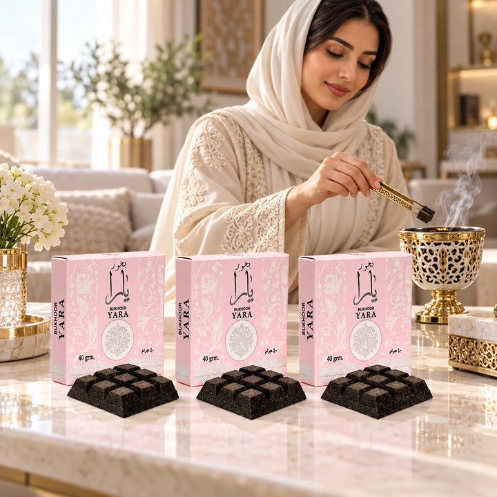 Yara Bakhoor Incense 40g 3 Pack