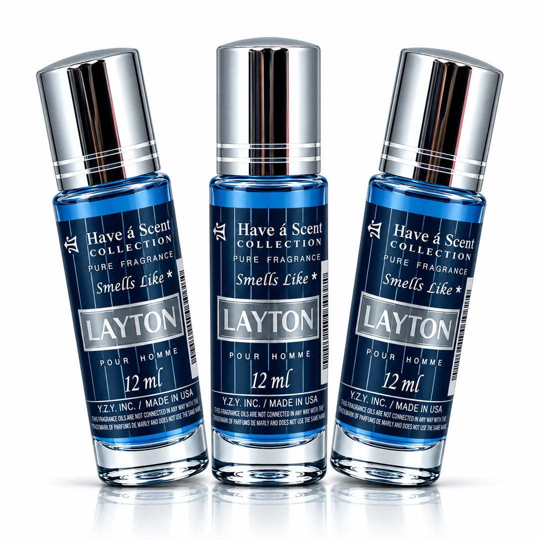 Smell Like Layton Concentrated Perfume Oil Pack of 3 - 12ml Roll-On