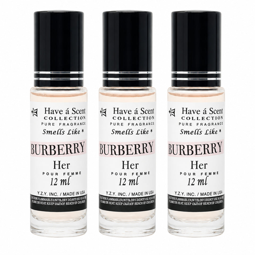 Burberry Her Inspired Perfume Trio 12 ml For Women