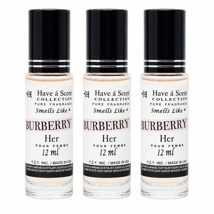 Burberry Her Inspired Perfume Trio 12 ml For Women
