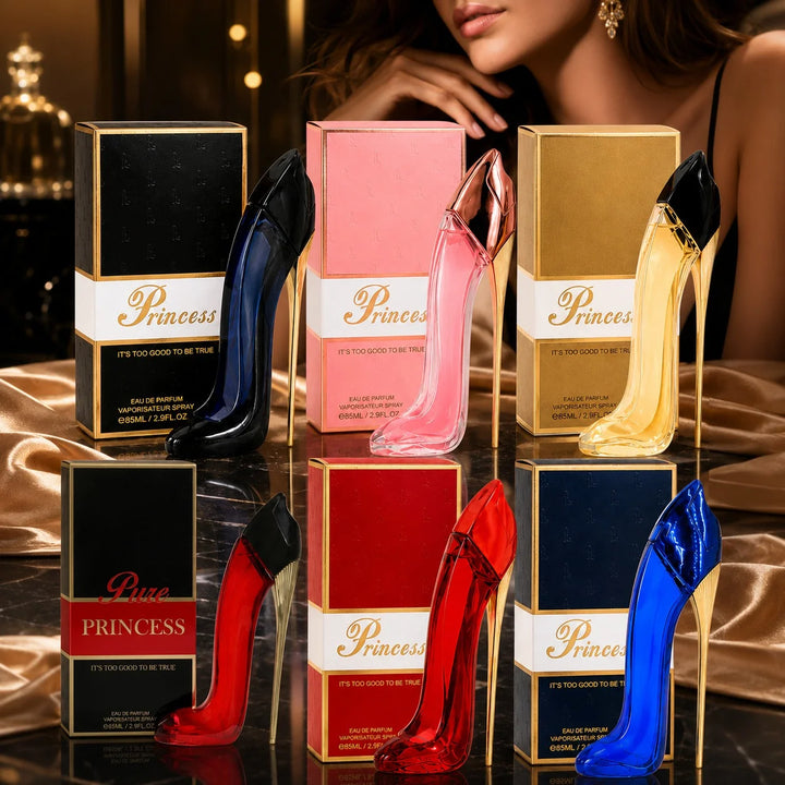 Princess High Heel Perfume Collection for Women – 6-Piece Eau de Parfum Gift Set, Long Lasting Women&