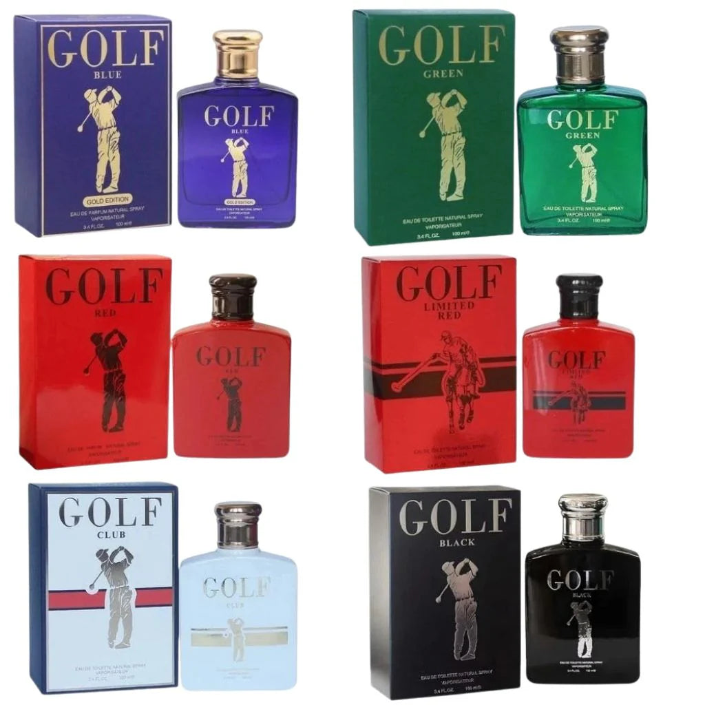 GOLF Collection for Men – Set of 6 – Eau de Toilette Sprays