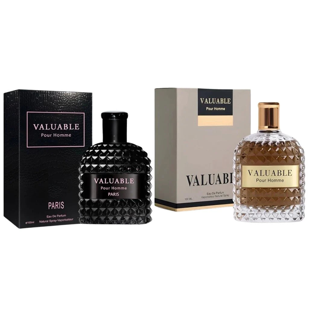 Valuable Men’s Cologne Set – 2 Sprays – 3.4 oz / 100 ml Each