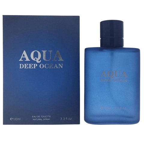 Aqua Deep Ocean by Royal Fragrance – 3.3 oz Eau de Toilette (Men)