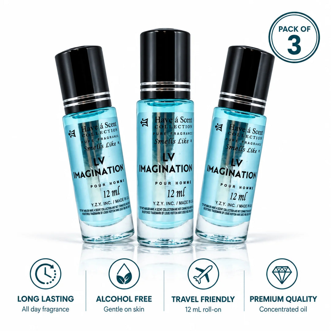 LV Imagination Concentrated Perfume Oil Pack of 3 - 12ml
