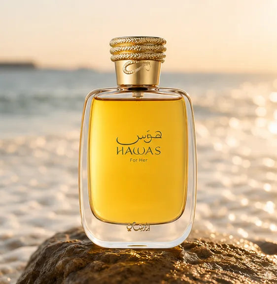 hawas for her perfume