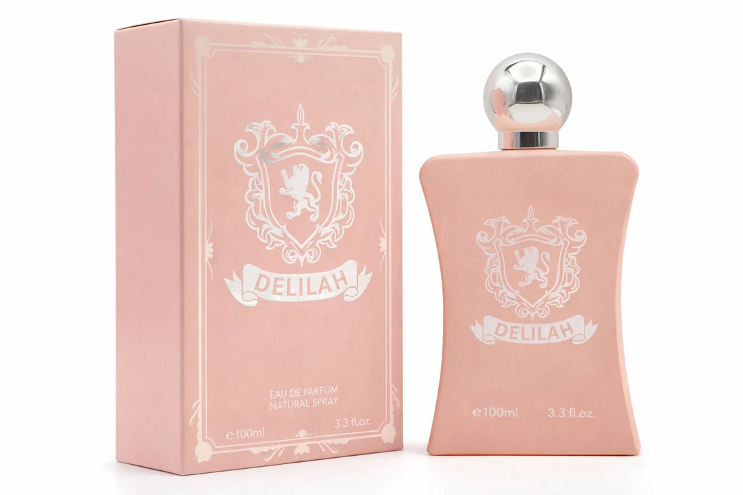 Delilah for Women’s Eau de Parfum 100ml – Floral Fruity Perfume with Rose, Lychee &amp; Peony Notes – Long Lasting Elegant Scent for Daily Wear &amp; Special Occasions